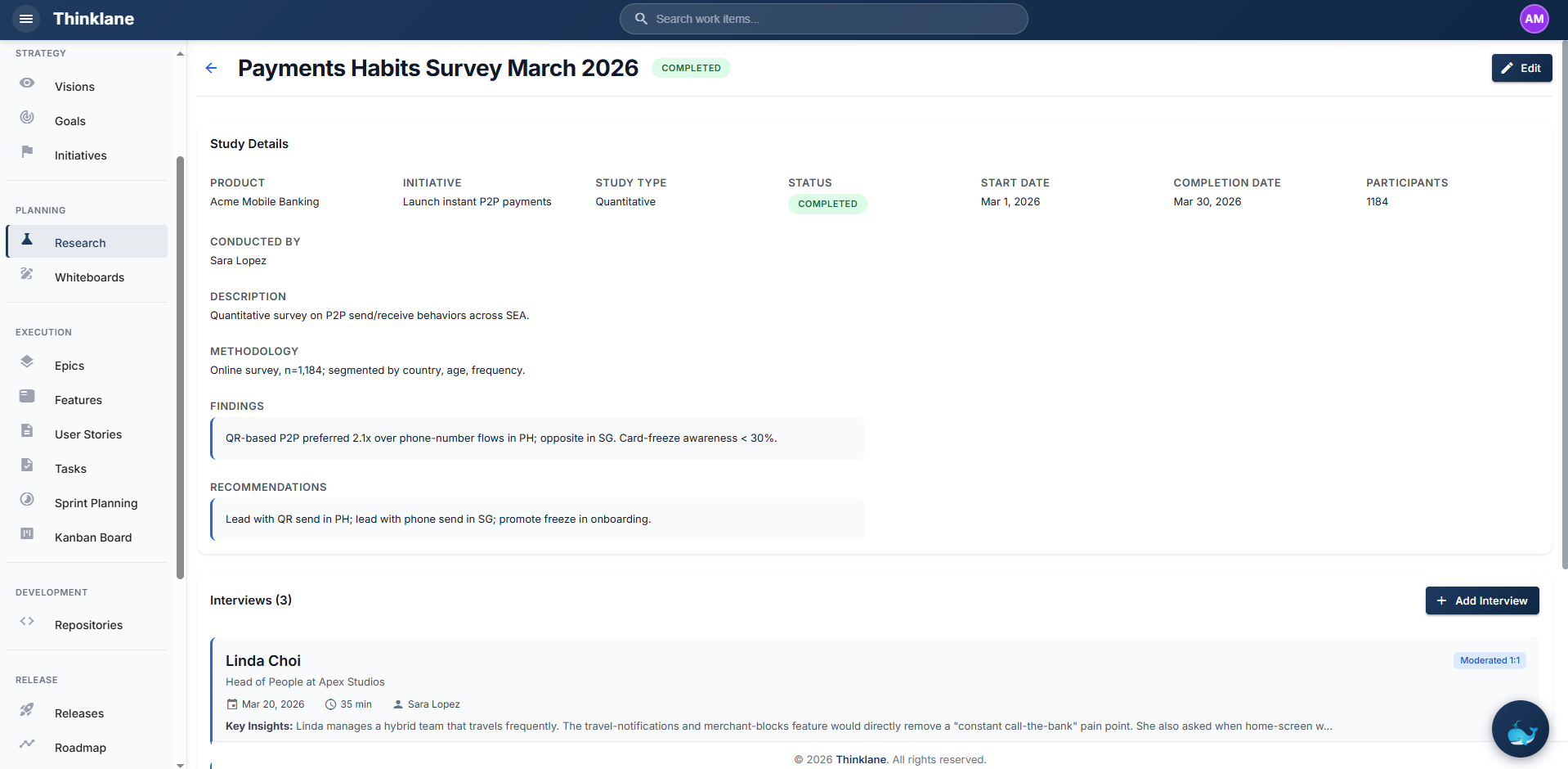 Thinklane Research Hub